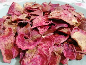 сушёные гранатовые корки при няк